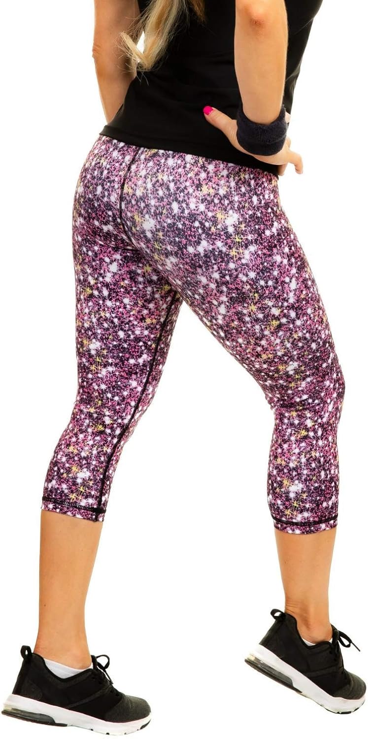 CompressionZ Compression Capri Leggings for Women - Yoga Capris, Running Tights, Gym Pants: Clothing