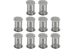 HNGSON 0.59"×0.43" Metal Spring Base Spiral Wobbles Spring for Crafts Pack of 10