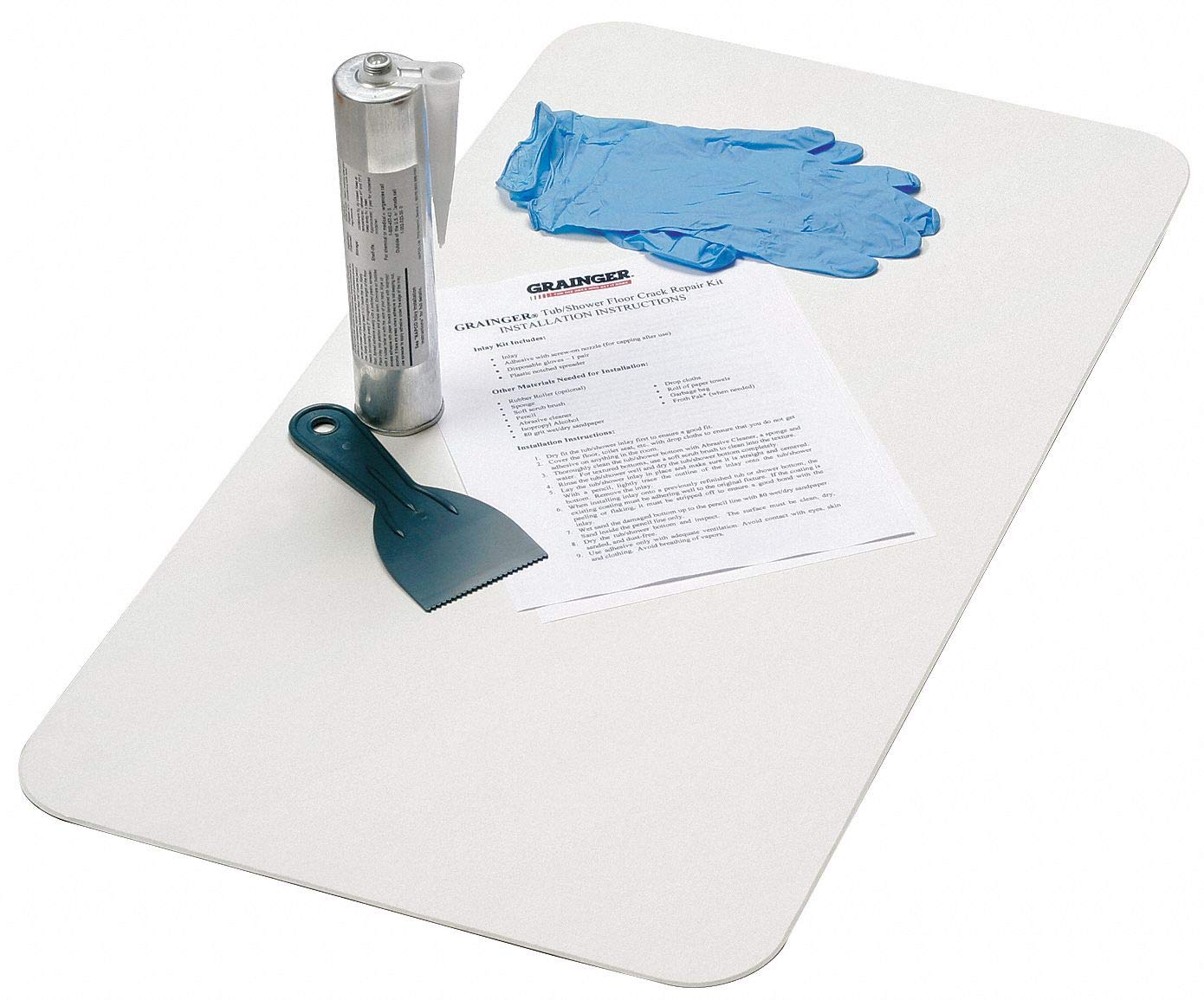 North American Polymer Company Ltd White Tub Shower Crack Repair