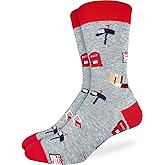 Good Luck Sock Men's Postal Worker Socks, Adult, Shoe Size 7-12
