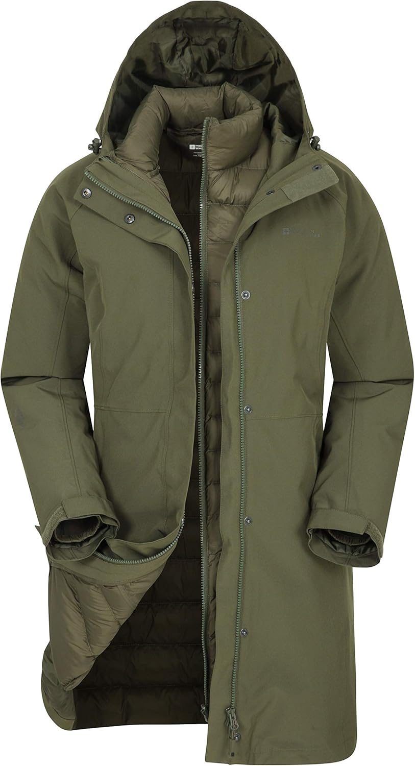 Mountain Warehouse Alaskan Waterproof 3 in 1 Women's Winter Jacket