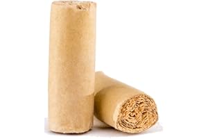 King Palm Corn Husk Filters (10 mm), Hand Rolled, All Natural, and Highly Effective (25 Count)