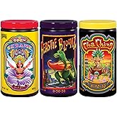 FoxFarm Soluble Nutrient Trio Pack - Open Sesame, Beastie Bloomz, Cha Ching, High-Octane Fertilizers for Hydroponic & Soil - Support Flowering & Bud Density (3-1 lb Jars)