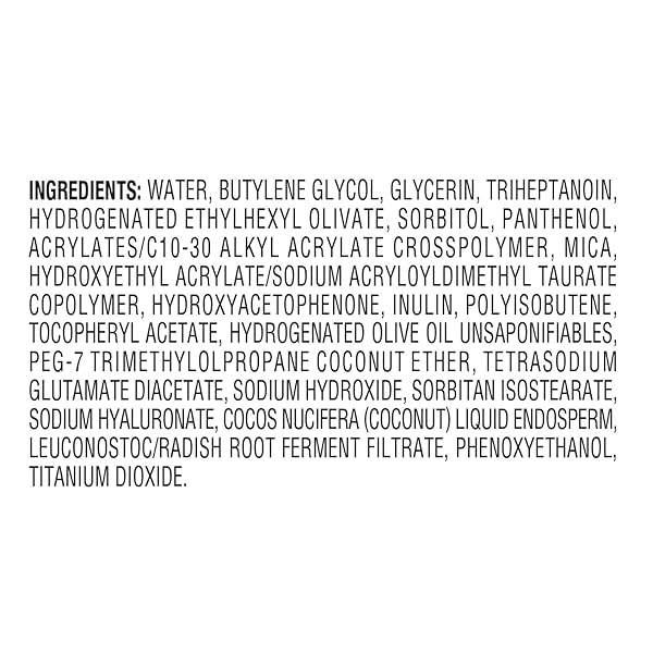 BIORÉ HYDRATE & GLOW FACE SERUM FOR DRY, SENSITIVE SKIN WITH HYALURONIC ACID, COCONUT WATER AND PREBIOTICS, DERMATOLOGIST TESTED FACE SERUM, FRAGRANCE FREE, NOT TESTED ON ANIMALS, 1 OZ BOTTLE