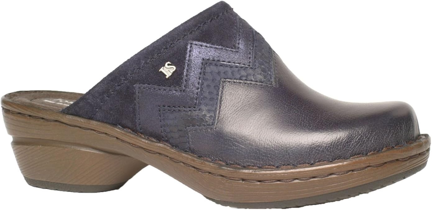 Amazon.com | Josef Seibel Women's Jennifer 01 Ocean Clog/Mule 42 (US Women's 11) M | Mules & Clogs