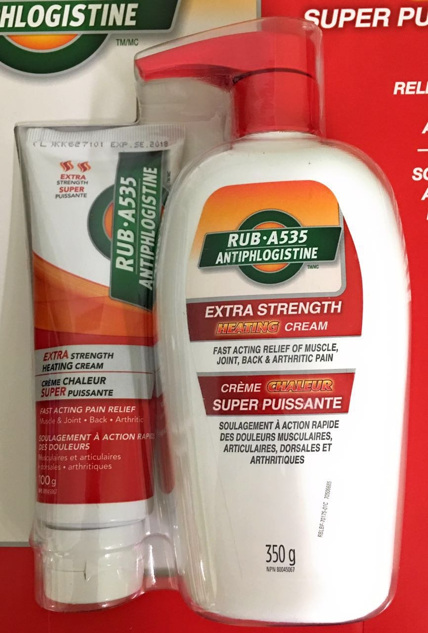 RUB A535 EXTRA STRENGTH CREAM For Relief of Arthritis