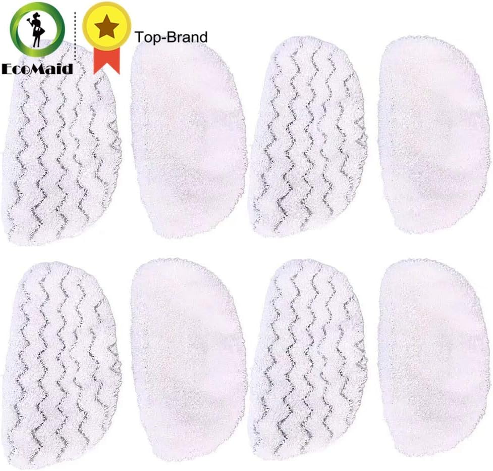 HEVENSA - Steam Mop Pads for Bissell PowerFresh Microfiber Power Steamer Mop Pad Washable Replacement For Bissell Mop Pad 4pcs