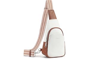CLUCI Small Sling Bag for Women,Vegan Leather Crossbody Bags for Women,Fanny Packs with Guitar Strap