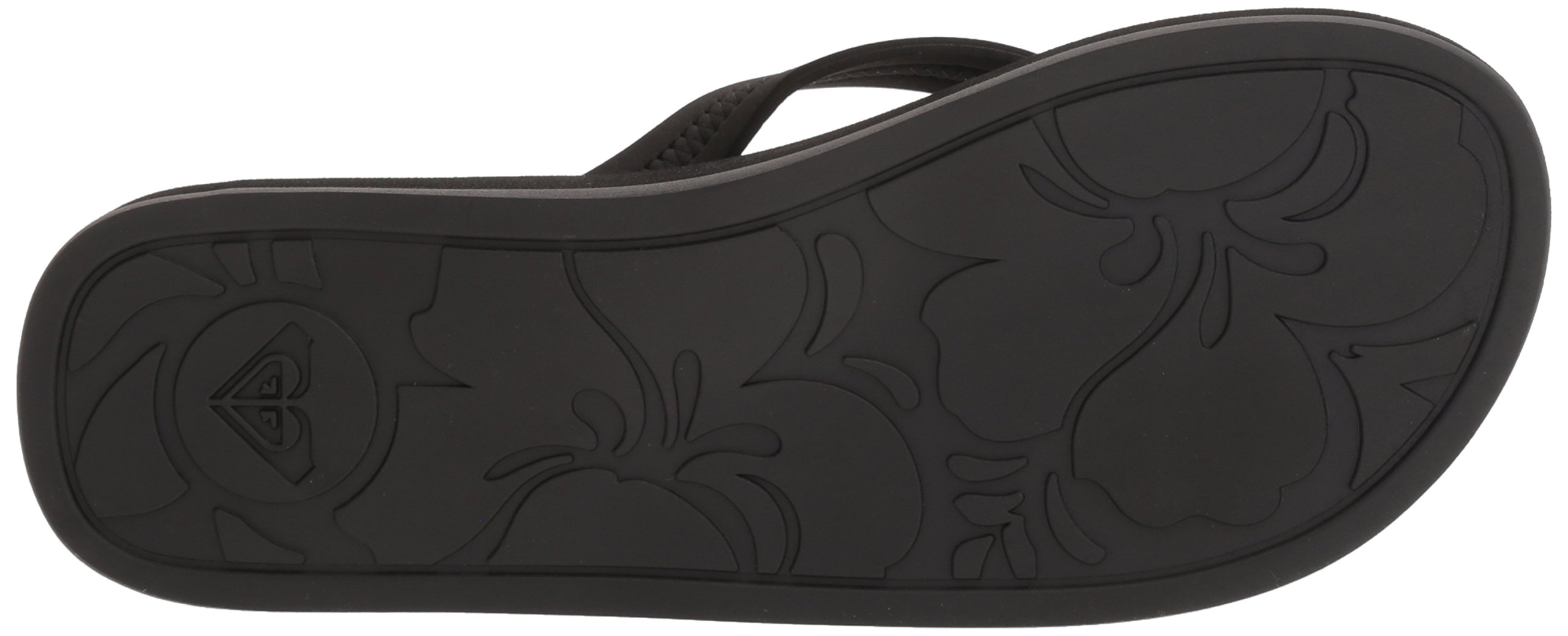 Roxy Women's Vista Sandal FlipFlop, Black New, 8 M US Pricepulse