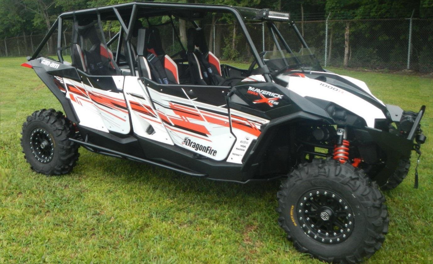 Amazon.com: CAN AM Maverick & MAX OEM BRP Extended fender flares mud guards  with Hardware kit #715001323: Automotive