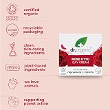 Dr Organic Rose Otto Day Cream 50ml Natural Vegan Cruelty Free view 6