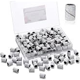 Makartt Sanding Bands for Nail Drill-100 Pcs #180 Grits Sanding Bands | for Drill Bits or Acrylic Nails Gel Removing and Shaping, Upgrade Thicker Durable Sanding Drill Bit, White