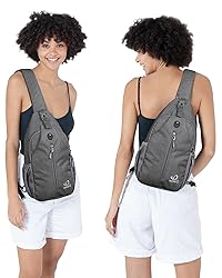 WATERFLY Small Hiking Sling Bag: Crossbody Sling