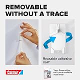 tesa Adhesive Nail for Wallpaper & Plaster 0.5kg - 2 Pack Picture Hanger No view 6