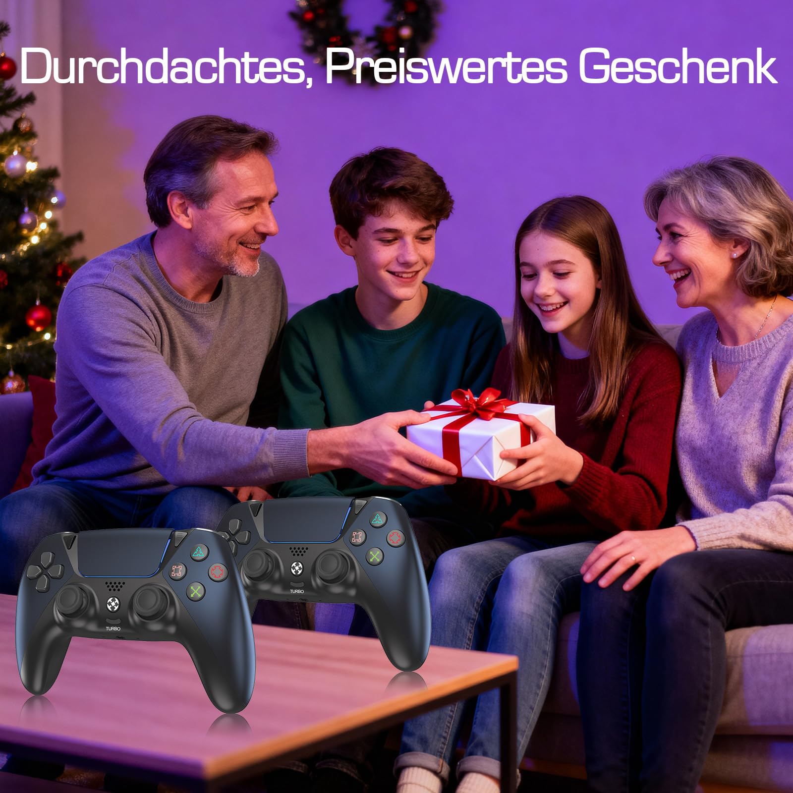 Ymir Wireless Luna Controller für Fire TV Stick,Gaming Controllers Alternative for Luna,PC Bluetooth Gamepad für Tablet Android Handy,ALPS Joysticks ohne Drift Turbo Gyro 1200mAh Akku Schwarz 9