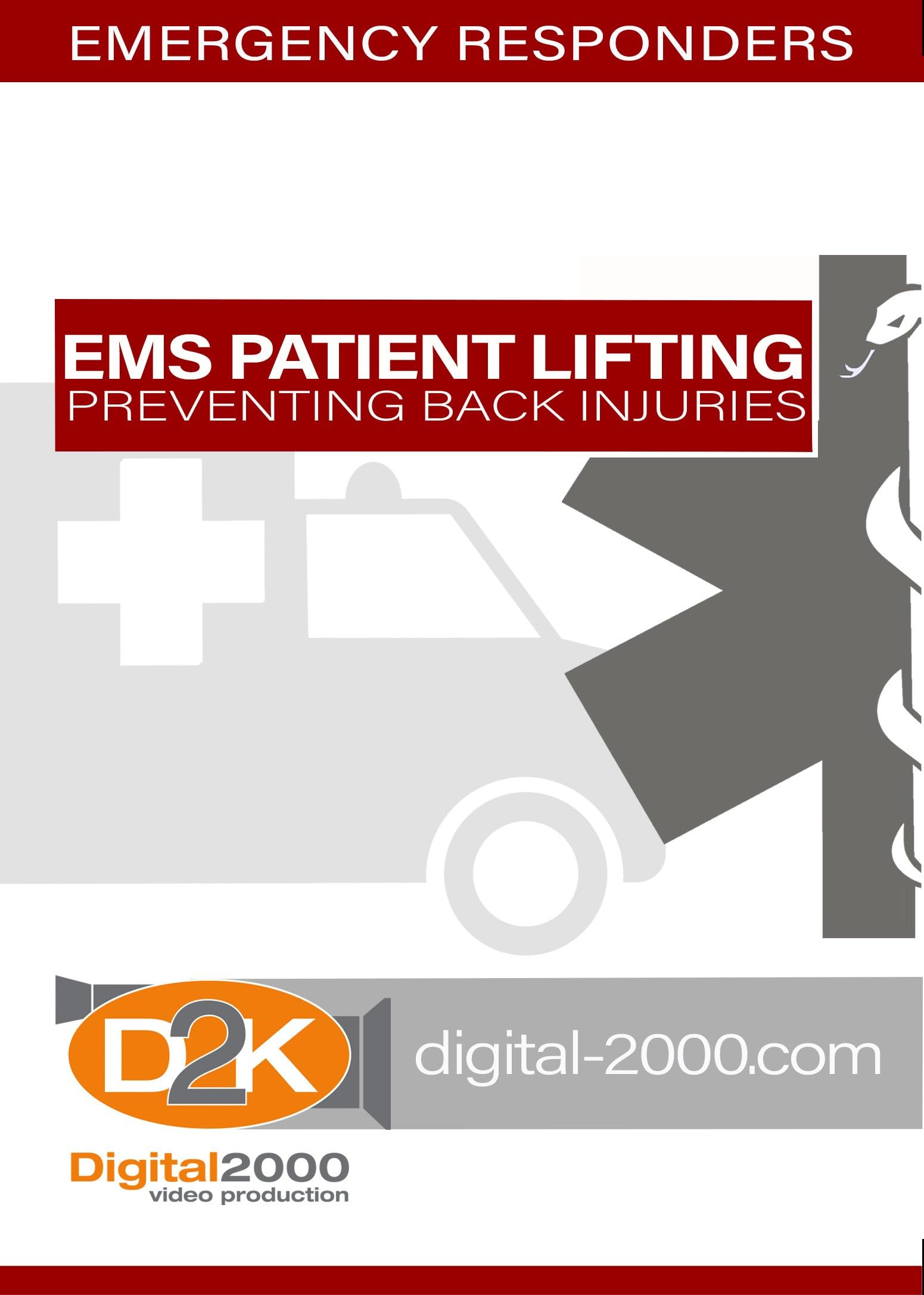 EMS Patient Lifting - Preventing Back Injuries (Emergency Preparedness) Safety Training DVD