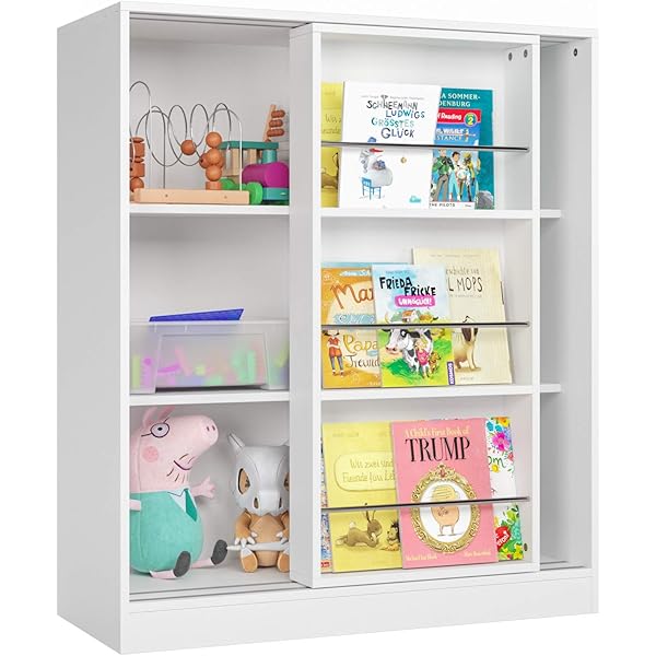 Amazon Com Ameriwood Home Hazel Kids 4 Shelf Bookcase White Furniture Decor