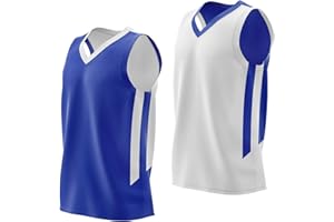 Liberty Imports Reversible Men's Mesh Athletic Basketball Jersey Single for Team Scrimmage