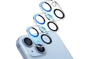 Uniwit [3 Pack] Camera Lens Protector designed for iPhone 15/15 Plus,9H Tempered Glass,Anti-Scratch,Case Friendly,Night Circl