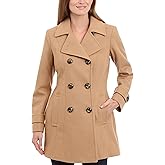 Anne Klein Women's Classic Double Breasted Wool Coat
