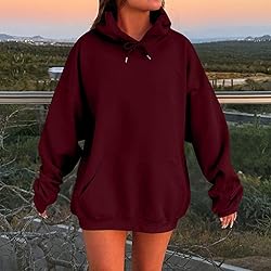 Oversized Hoodies for Women Trendy Winter Cotton