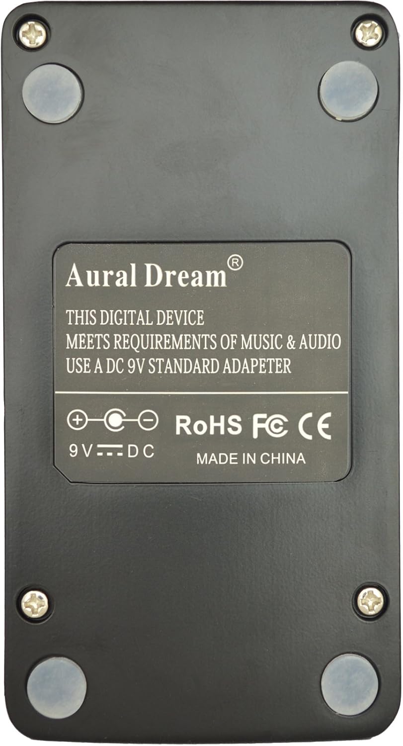 Aural Dream Detune Guitar Effect Pedal includes 4 detune modes and 4