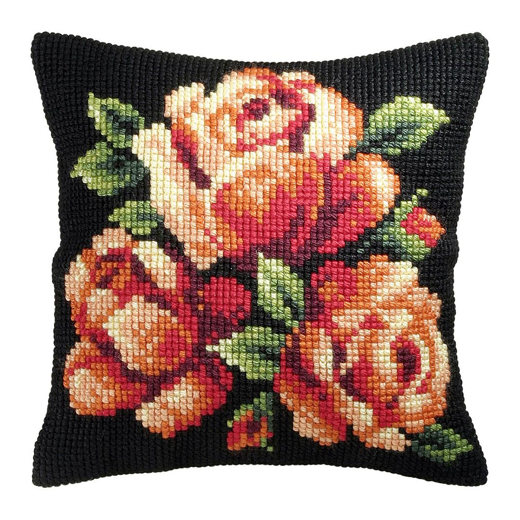 Orchidea Tapestry Kit - Orange Roses