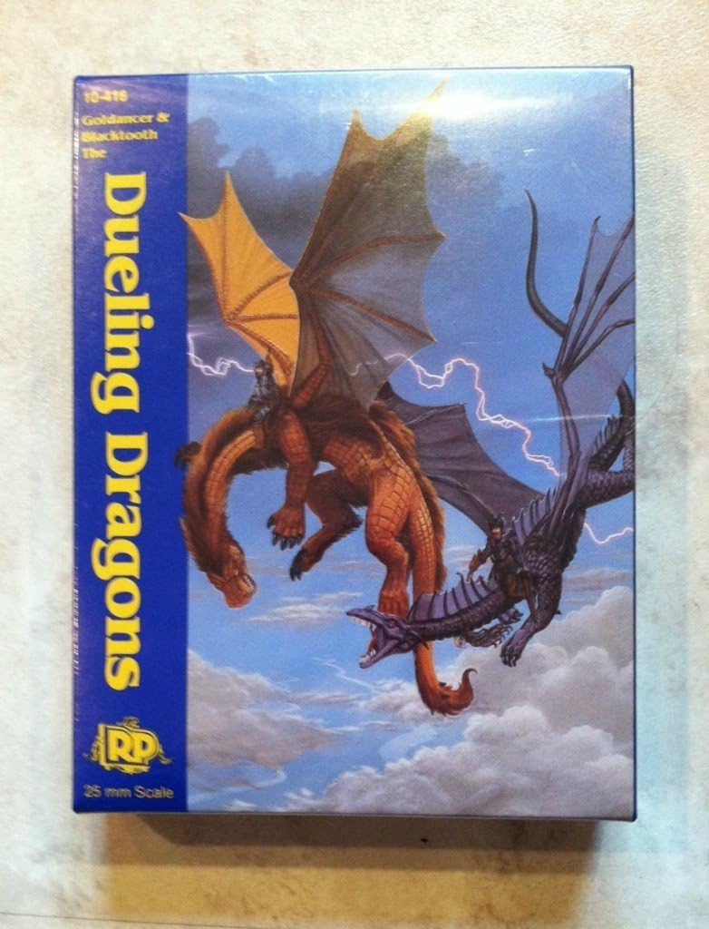 Ral Partha Dueling Dragons Goldancer Blacktooth 10-416 25 mm Scale Metal Figures