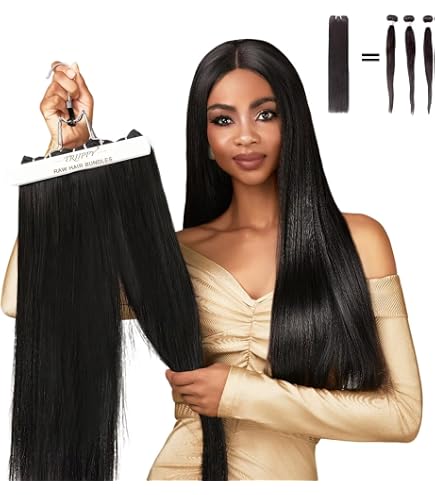 Amazon.com : TRIIPPY Human Hair Bundles, Triple Lifespan  display picture 2