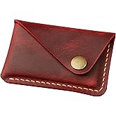 Leather credit card holder, credit card case,business card holder for men,mens slim wallet,Front Pocket Wallet