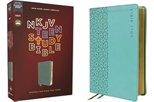 NKJV, Teen Study Bible, Leathersoft, Teal, Comfort Print