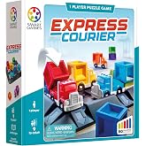 SmartGames Express Courier - Truck Traffic Logic Puzzle Game, Ages 9+ | Load trucks, clear the gridlock | Logic and planning | Kids and adults | 80 challenges | Deliver the goods!