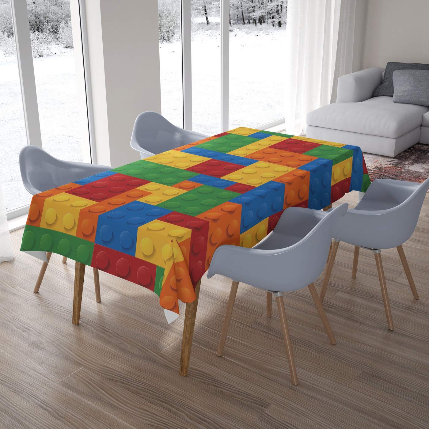 Bonamaison Kitchen Decoration, Tablecloth, 140cm x 200cm - Designed and Manufactured in Turkey