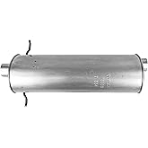 Walker SoundFX 18889 Direct Fit Exhaust Muffler 2.5" Inlet (OD) 2.5" Outlet (ID) for Dodge Dakota