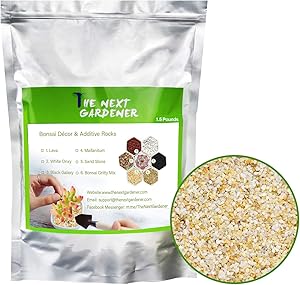 Succulent and Cactus Bonsai DIY Rocks, Golden Sand Stone, for Terrarium, Fairy Gardening, Top Dressing, 1.5lb