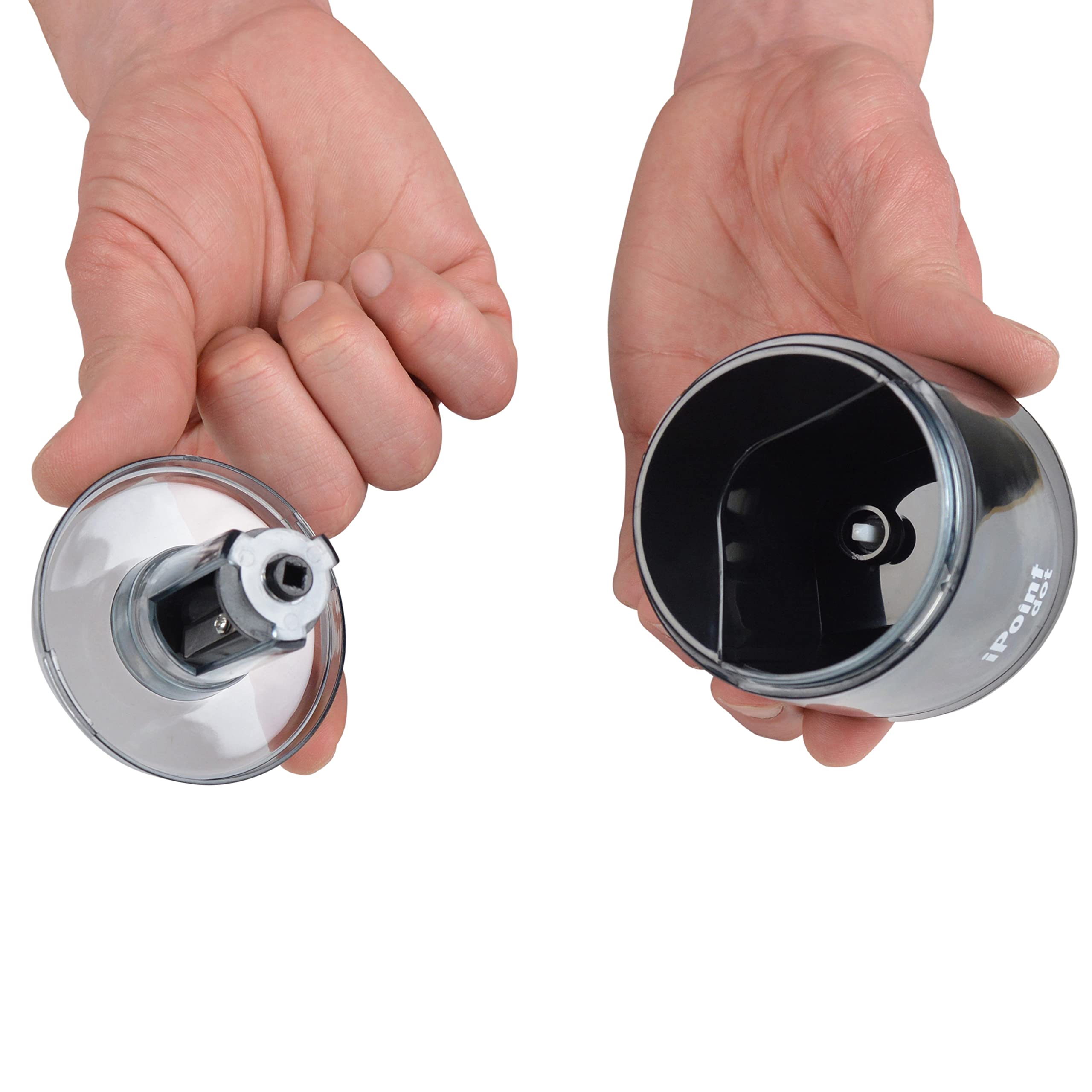 Westcott iPoint Dot Battery Pencil Sharpener, Battery Powered, 17553