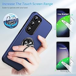 Anqrp Hidden Series Galaxy S23 Case 5G,[Heat