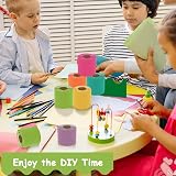 Wonninek 6 Rolls Classroom Bulletin Board Border Trim Scalloped Decor 197ft view 4