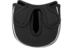 Andux Mesh Golf Putter Head Covers Semicircle for Low Center Shaft Putters MT/TG22, Semicircle