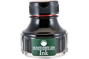 Monteverde USA Sweet Life Fountain Pen Ink - Cherry Danish - Bright Red Ink Inspired by Desserts, Premium Writing Ink, 90ml Bottle