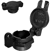 2 Inch Flip Top Vented Locking Fill Cap,Diesel Fuel Tank Cap Use for Diesel Transfer Tank, Fuel Transfer tank