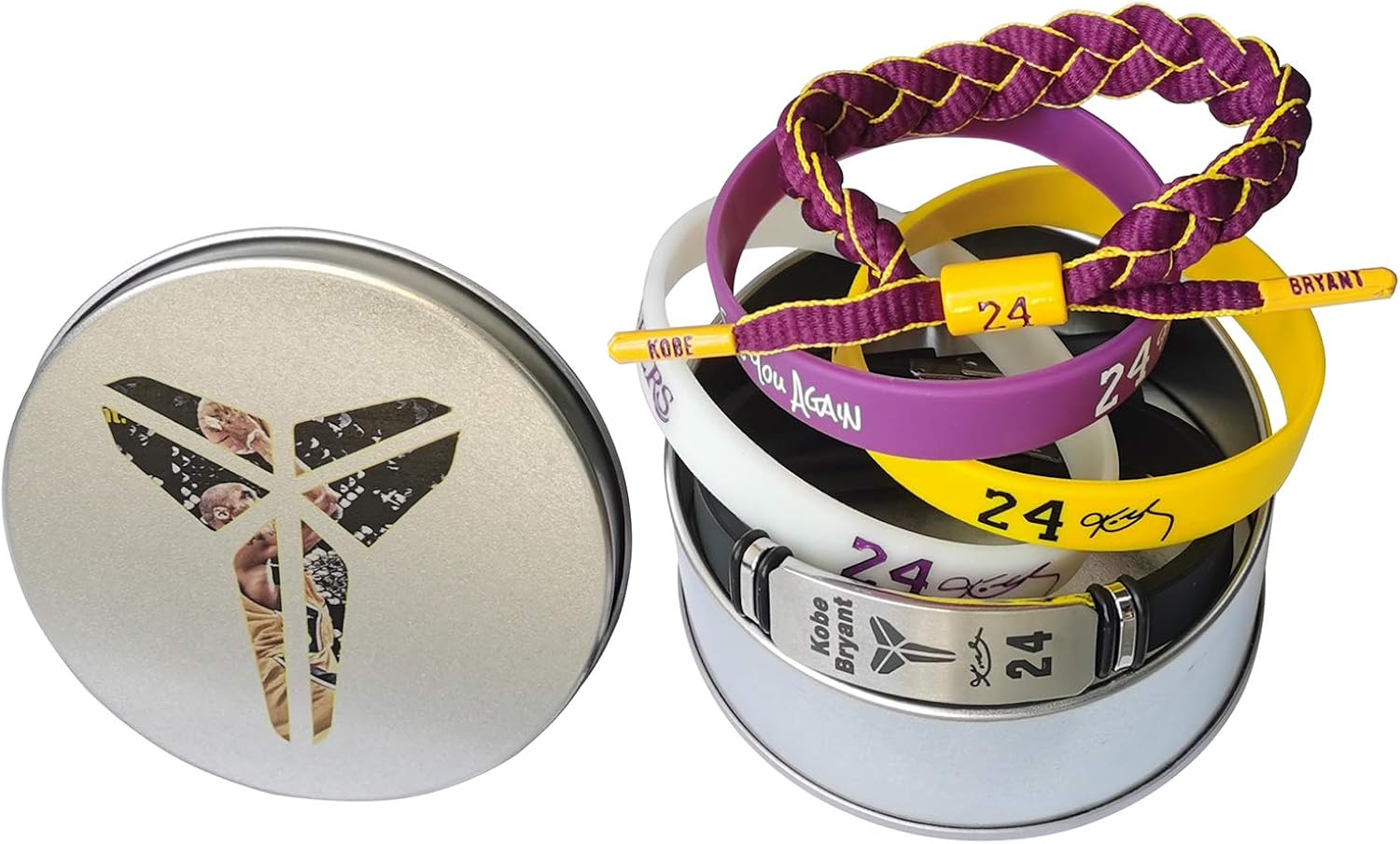 DOKU HOME Basketball Wristbands Black Mamba Inspirational