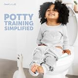 Jool Baby Potty Training Seat Aqua Fits Round Elongated Toilets view 6