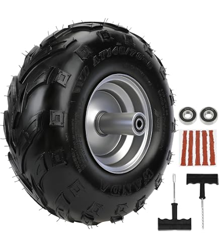 145/70-6 タイヤ チューブセット ATV バイク ジャイロ 草刈機 2本 145