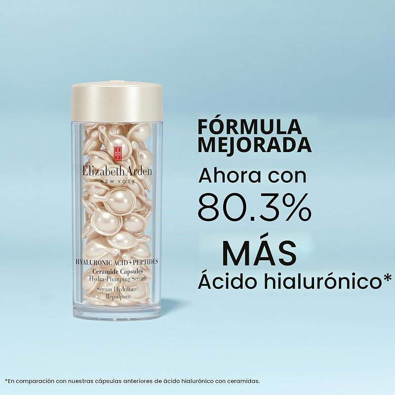 Ácido Hialurónico y Péptidos Ceramide Sérum 30 Cápsulas