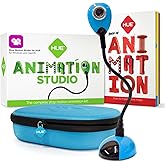 HUE Animation Studio: Complete Stop Motion Kit (Camera, Software, Book) for Windows/macOS (Blue) with Carry Case