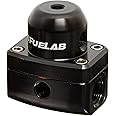 Fuelab 54501-1 Universal Black EFI Adjustable Mini Fuel Pressure Regulator