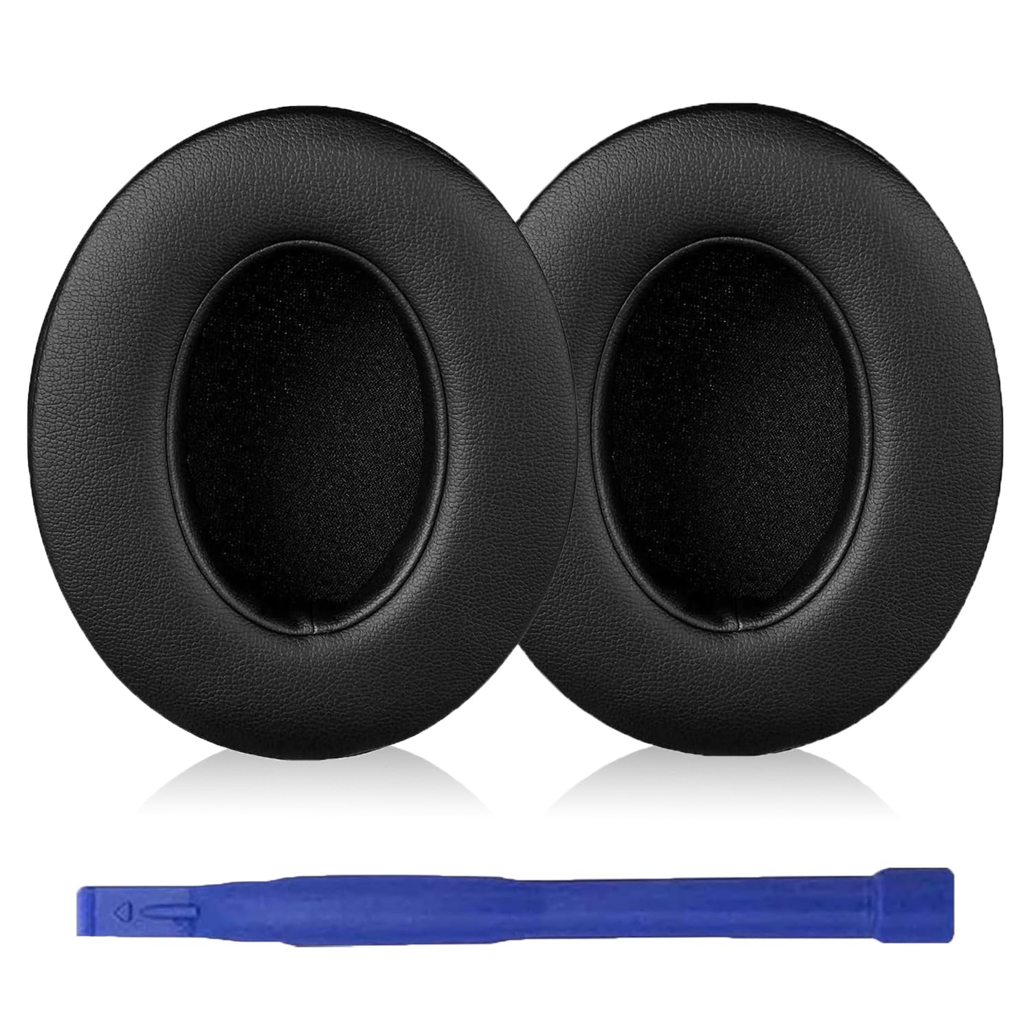 Aiivioll Replacement Ear Pads, Ear Cushions for Beats Studio 2.0 & 3.0 Wired/Wireless B0500/B0501 Over-Ear Headphones, Soft Protein Leather, Noise Isolating Memory Foam (Black) — image 1