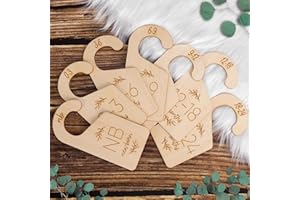 7Pcs Baby Closet Dividers From Newborn To 24 Months For Bedroom Closet Clothes Organizers For Baby Clothing Decor