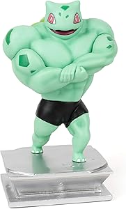 KALAMADA Anime Action Figure GK Bulbasaur Figure Statue Figurine Bodybuilding Series Collection Birthday Gifts PVC 7 inch